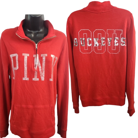 VS Pink OSU Buckeyes Pullover - Picture 2 of 8